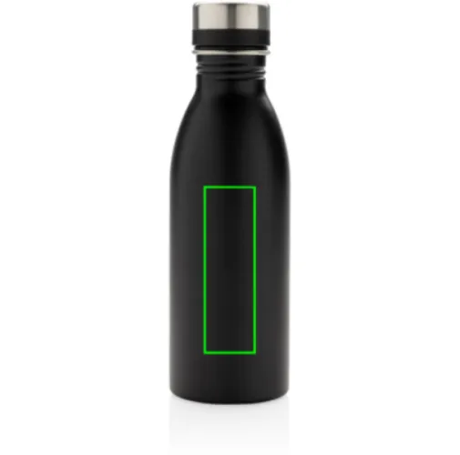 Botella de agua de lujo de acero inoxidable reciclado RCS