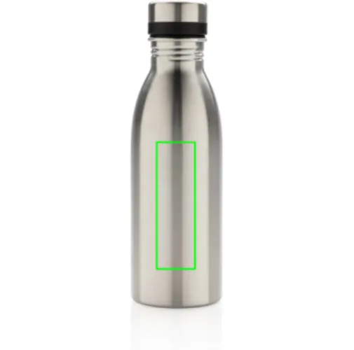 Botella de agua de lujo de acero inoxidable reciclado RCS