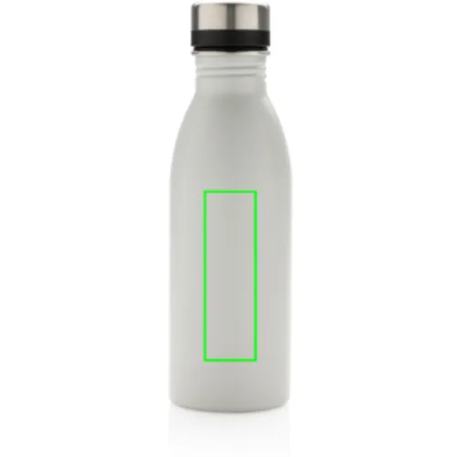 Botella de agua de lujo de acero inoxidable reciclado RCS