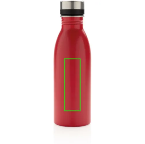 Botella de agua de lujo de acero inoxidable reciclado RCS