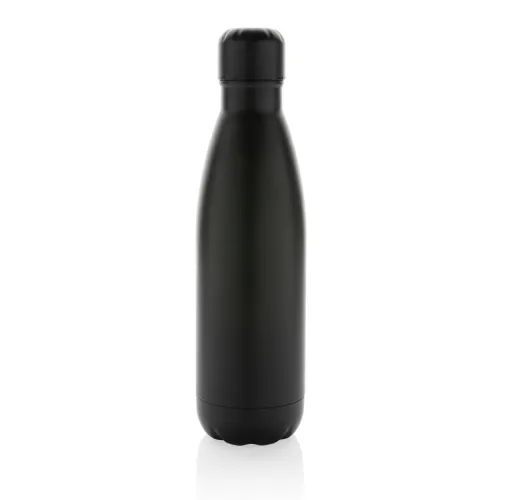 Botella Eureka de pared simple de acero y certificación RCS