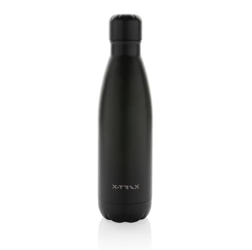 Botella Eureka de pared simple de acero y certificación RCS