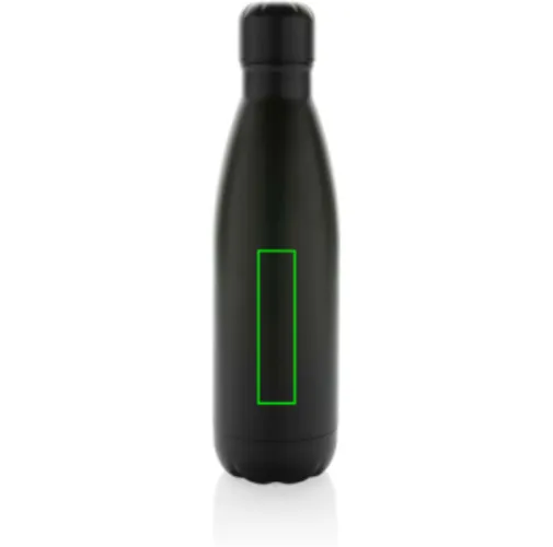 Botella Eureka de pared simple de acero y certificación RCS