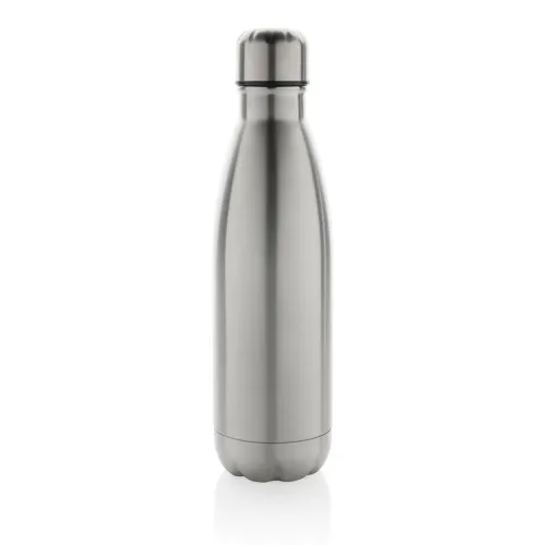 Botella Eureka de pared simple de acero y certificación RCS