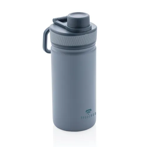 Botella de acero inoxidable al vacío con tapa deportiva 550m