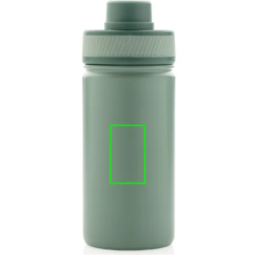 Botella de acero inoxidable al vacío con tapa deportiva 550m