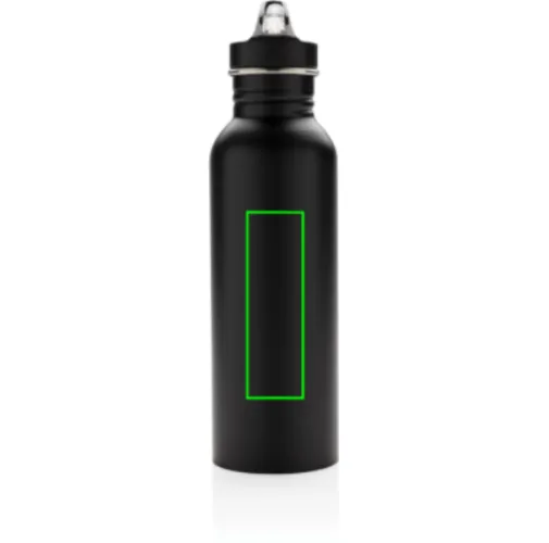 Botella de actividad acero inoxidable Deluxe