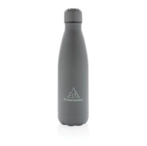 Botella de acero inoxidable al vacío de color sólido 500ml