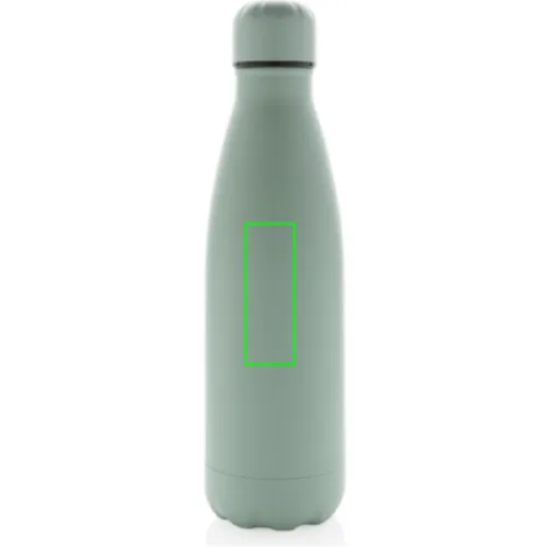 Botella de acero inoxidable al vacío de color sólido 500ml