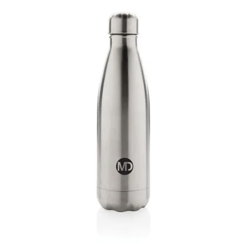 Botella de acero inoxidable aislada al vacío