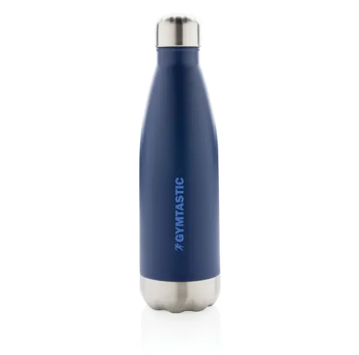 Botella de acero inoxidable aislada al vacío