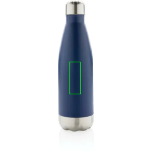 Botella de acero inoxidable aislada al vacío