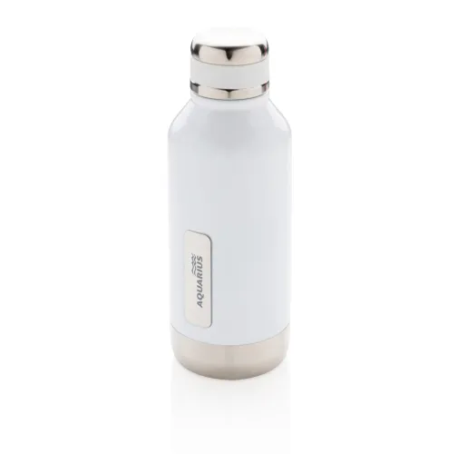 Botella al vacío antigoteo con placa para logo