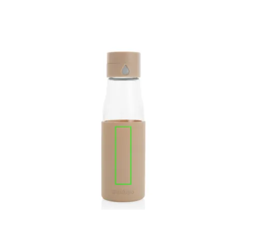 Botella de hidratación de vidrio Ukiyo con funda