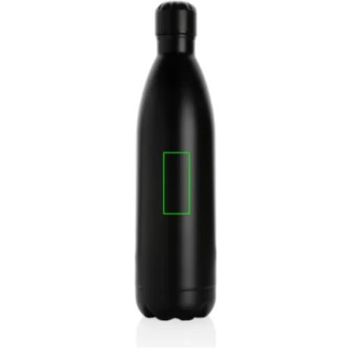 Botella de acero inoxidable al vacío de color sólido 1L