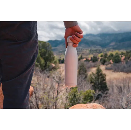 Botella de acero inoxidable al vacío de color sólido 750ml