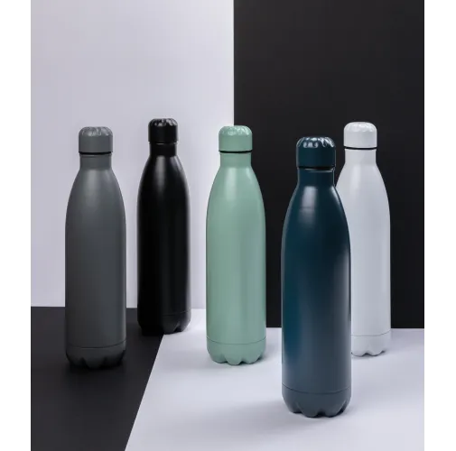 Botella de acero inoxidable al vacío de color sólido 750ml