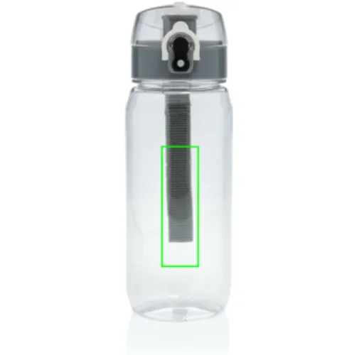 Botella de agua Yide antigoteo de PET reciclado RCS 600ML