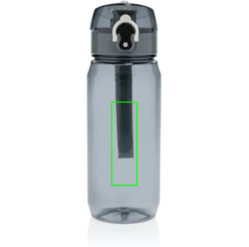 Botella de agua Yide antigoteo de PET reciclado RCS 600ML