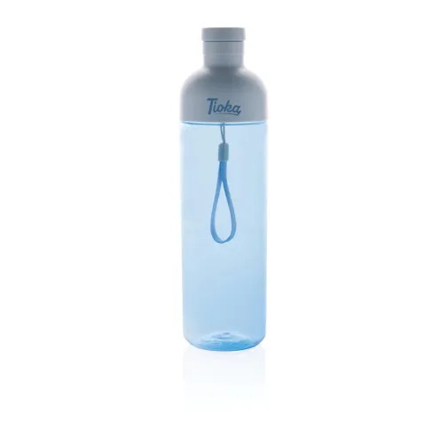 Botella de agua antigoteo PET reciclado Impact RCS 600 ml