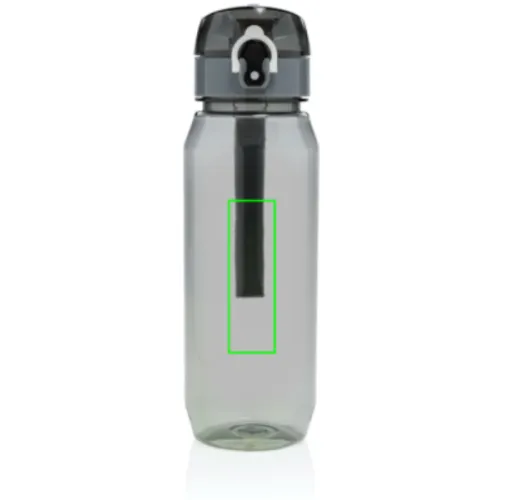 Botella de agua Yide antigoteo PET reciclado RCS 800 ml