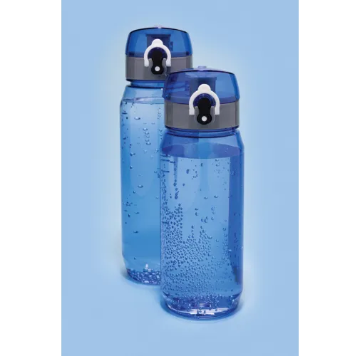 Botella de agua Yide antigoteo PET reciclado RCS 800 ml