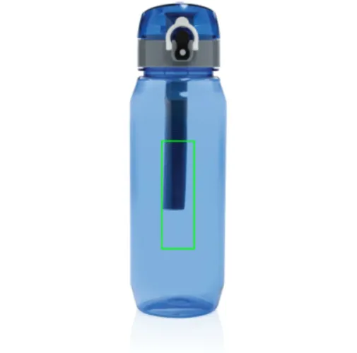 Botella de agua Yide antigoteo PET reciclado RCS 800 ml