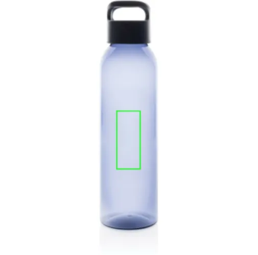 azul marino Botella de agua reciclada Oasis RCS 650 ml