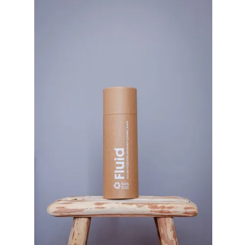 Botella de agua Fluid acero reciclado certificado RCS 600 ml