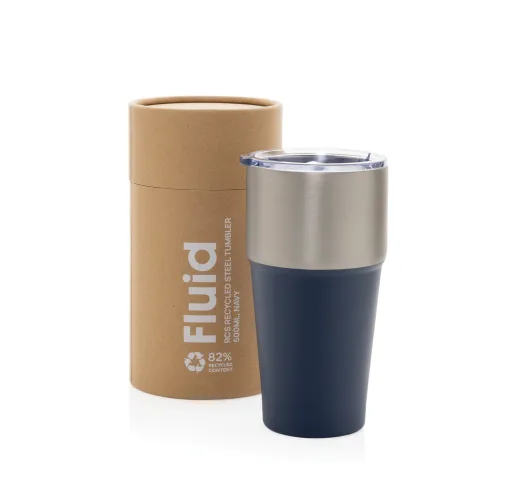Vaso Fluid acero reciclado certificado RCS 500 ml