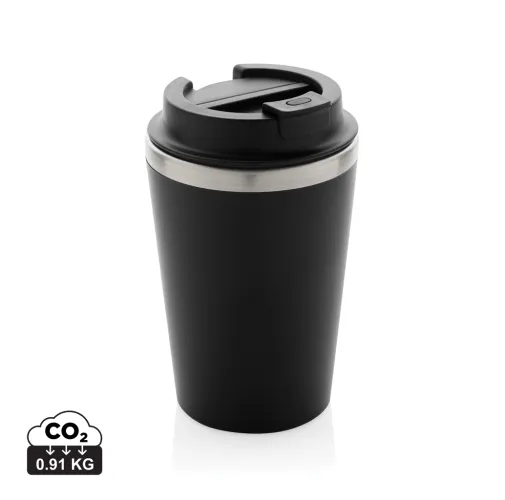TAZA DE DOBLE PARED RECICLADO RCS JAVA 350 ML