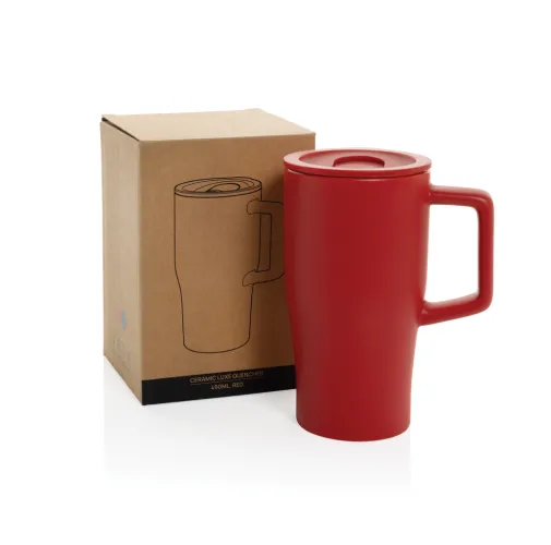 Taza cerámica de lujo 490 ml