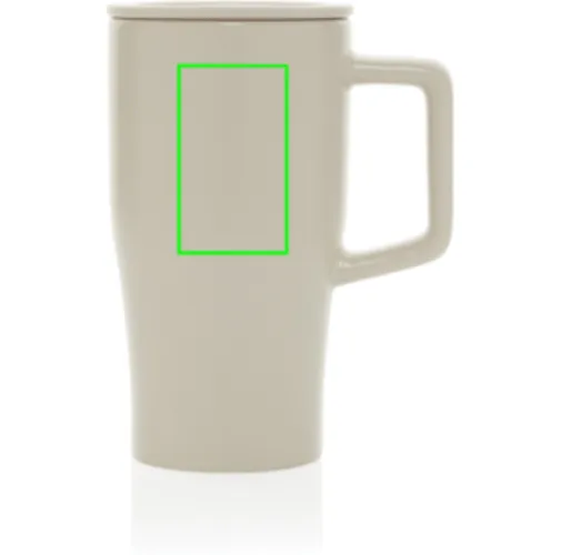Taza cerámica de lujo 490 ml