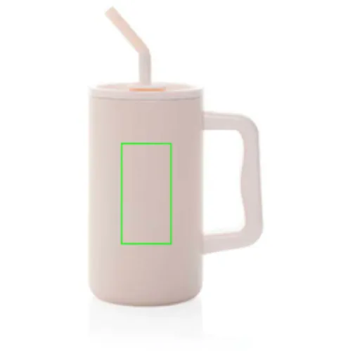 Taza Cube de acero reciclado RCS 800ml.