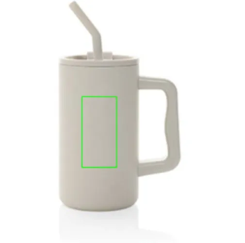 Taza Cube de acero reciclado RCS 800ml.