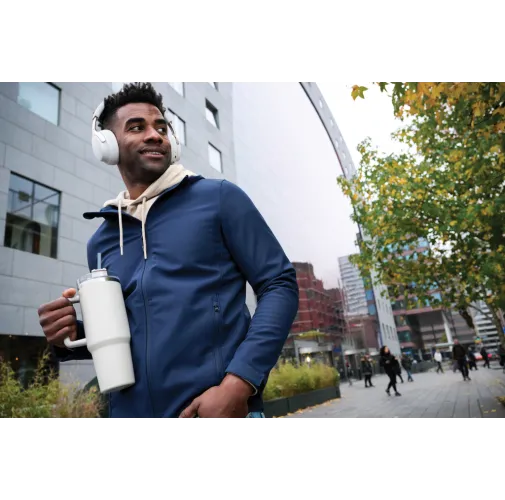 blanco Vaso de acero reciclado RCS Peakflow 1200 ml