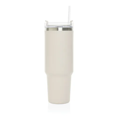 gris Vaso de acero reciclado RCS Peakflow 1200 ml