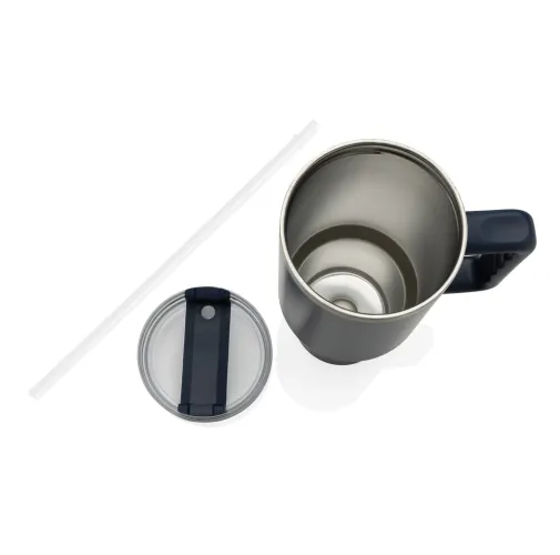 azul marino Vaso de acero reciclado RCS Peakflow 1200 ml