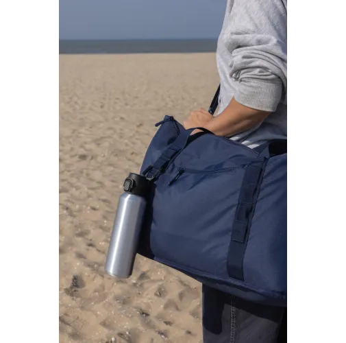 Botella deportiva Via RCS Re-steel con tapa bloqueable 600ML