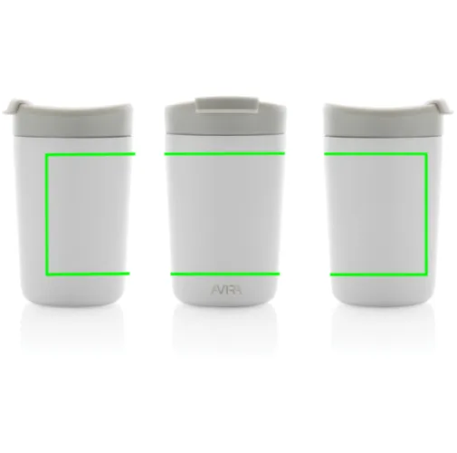 blanco Taza Avira Alya RCS de acero 300 ml