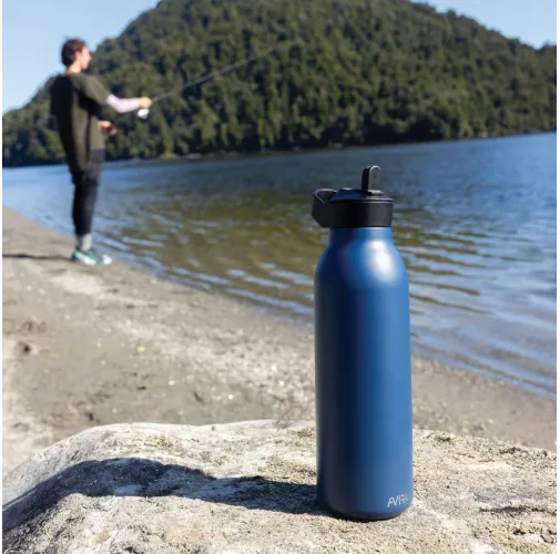 Botella de agua Avira Ara RCS con tapa acero 500ML