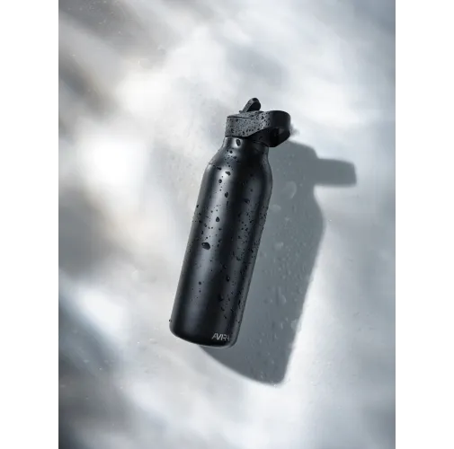 Botella de agua Avira Ara RCS con tapa acero 500ML