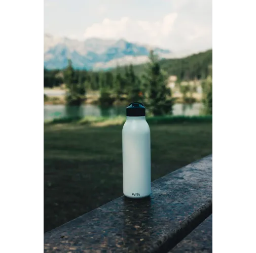 Botella de agua Avira Ara RCS con tapa acero 500ML