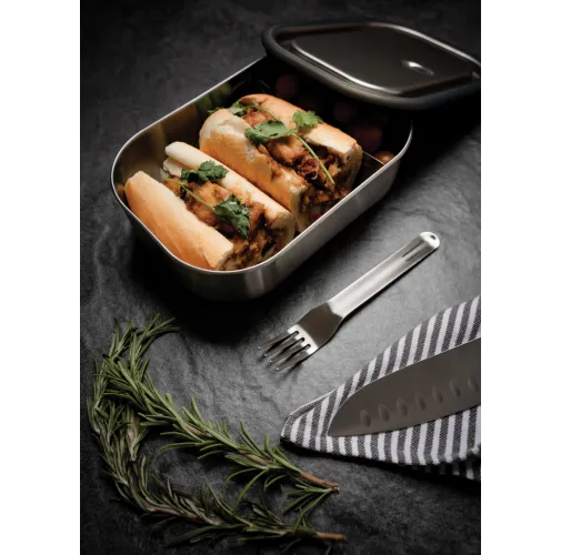 Fiambrera de acero inoxidable grande Black+Blum