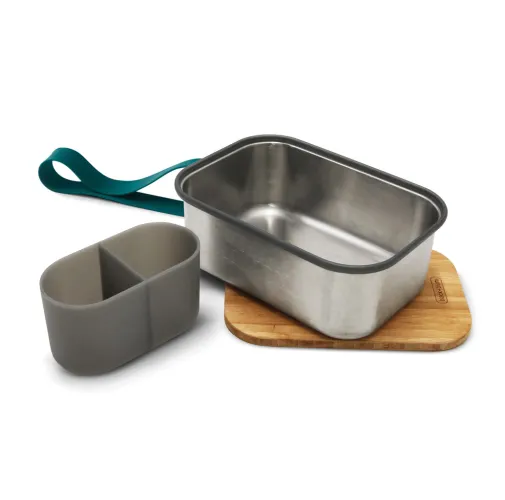 turquesa Sandwichera grande de acero inoxidable Black+Blum