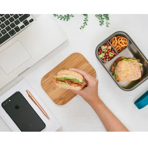 turquesa Sandwichera grande de acero inoxidable Black+Blum