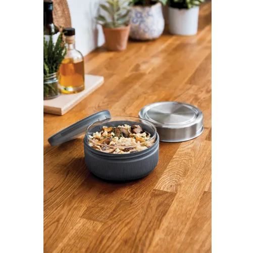 plata Bowl de vidrio Black+Blum 750ml