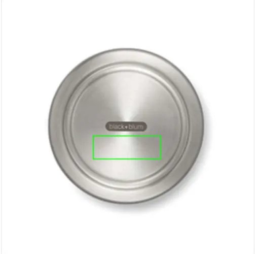 marron Bowl de vidrio Black+Blum 750ml