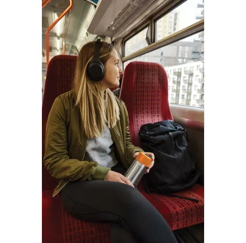 naranja Taza aislada antigoteo acero inoxidable Black + Blum