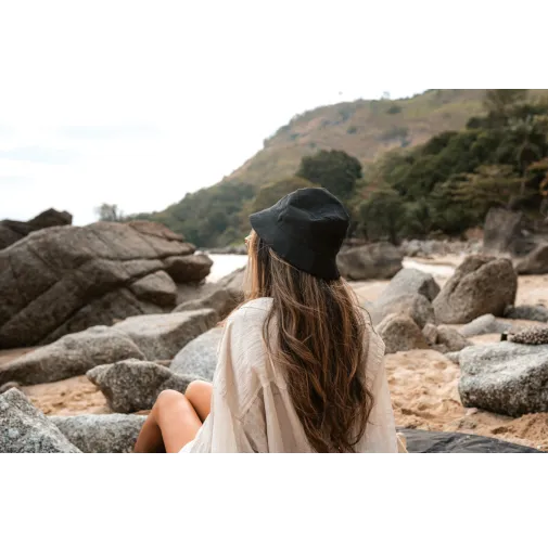 negro Sombrero Impact Aware™ 285 grs rcanvas sin teñir